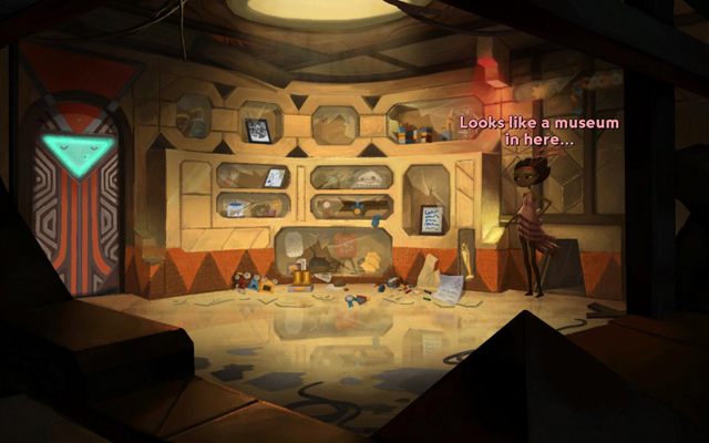 Przeglądnij pamiątki - Eksploracja statku | Rozdział 2 - Vella | Broken Age - Broken Age - poradnik do gry