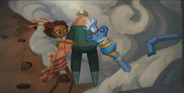 Nadmuchaj lalkę - Eksploracja statku | Rozdział 2 - Vella | Broken Age - Broken Age - poradnik do gry