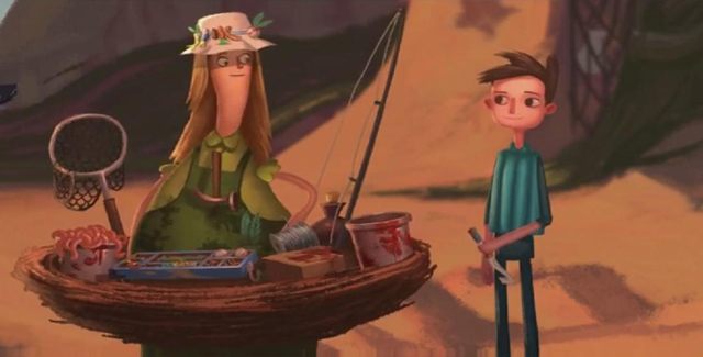 Wymień przedmioty - Wioska | Rozdział 2 - Shay | Broken Age - Broken Age - poradnik do gry