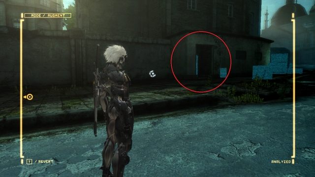 W jest środku nośnik danych. - R-01 Coup dEtat | Kampania - opis przejścia Metal Gear Rising Revengeance - Metal Gear Rising: Revengeance - poradnik do gry