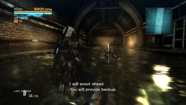 Twój nowy towarzysz ;) - R-02 Research Facility | Kampania - opis przejścia Metal Gear Rising Revengeance - Metal Gear Rising: Revengeance - poradnik do gry