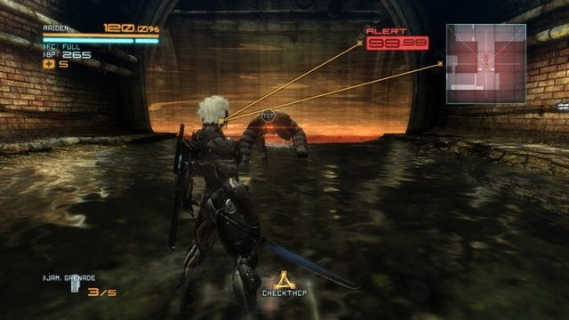 Mastiff - jeden z bardziej upierdliwych wrogów. - R-02 Research Facility | Kampania - opis przejścia Metal Gear Rising Revengeance - Metal Gear Rising: Revengeance - poradnik do gry