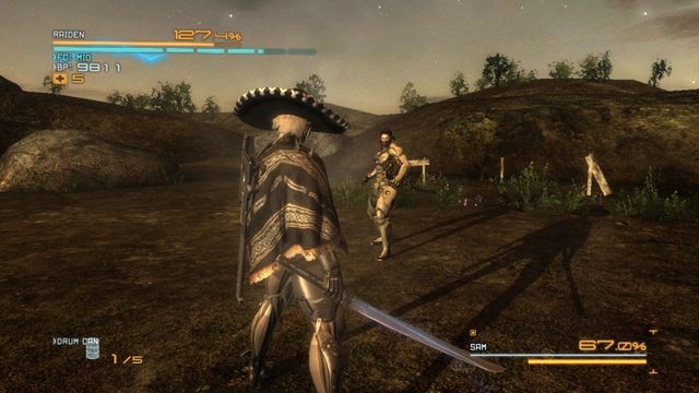 Paradoksalnie, walka jest dużo trudniejsza, gdy pozbawisz Sama broni! - R-06 Badlands Showdown | Kampania - opis przejścia - Metal Gear Rising: Revengeance - poradnik do gry