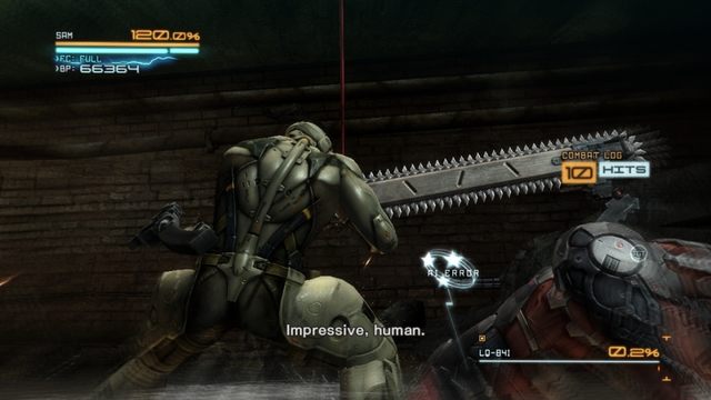 Walka z Blade Wolfem niczym się nie różni od tej podczas gry Raidenem. - Blade Wolf | DLC - Jetstream Sam - opis przejścia Metal Gear Rising Revengeance - Metal Gear Rising: Revengeance - poradnik do gry