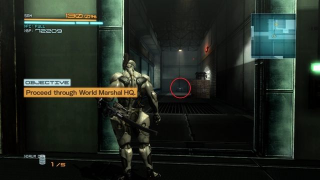 Skrzynia z Endurance Plus. - Blade Wolf | DLC - Jetstream Sam - opis przejścia Metal Gear Rising Revengeance - Metal Gear Rising: Revengeance - poradnik do gry