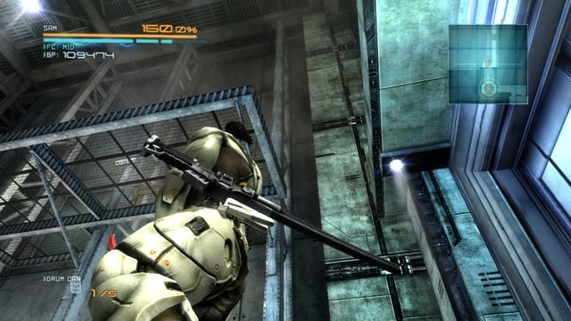 Kładka prowadząca do kolejnego Endurance Plus. - Metal Gear Ray | DLC - Jetstream Sam - opis przejścia - Metal Gear Rising: Revengeance - poradnik do gry
