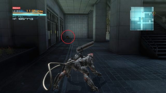 Komputer VRM. - VR Training - Denver | DLC - Blade Wolf - opis przejścia - Metal Gear Rising: Revengeance - poradnik do gry