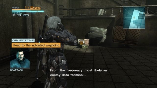 Komputer VRM #1. - Komputery z misją VR | Znajdźki Metal Gear Rising Revengeance - Metal Gear Rising: Revengeance - poradnik do gry