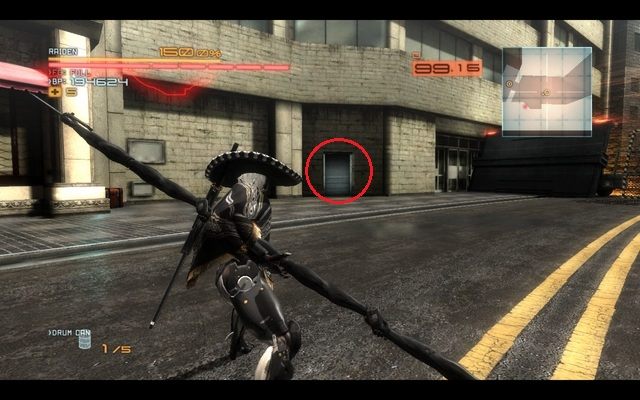 Droga do komputera VRM #18. - Komputery z misją VR | Znajdźki Metal Gear Rising Revengeance - Metal Gear Rising: Revengeance - poradnik do gry