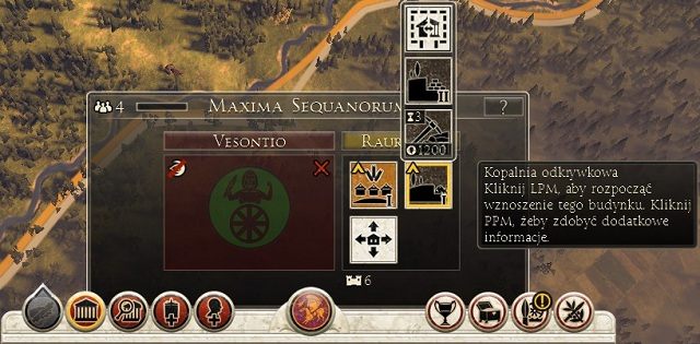 Swebowie powinni zainwestować w przemysł, gdyż posiadają kary do przychodu z rolnictwa. - Rozbudowa prowincji - gospodarka | Porady ogólne Rome II - Cezar w Galii - Total War: Rome II - Cezar w Galii - poradnik do gry