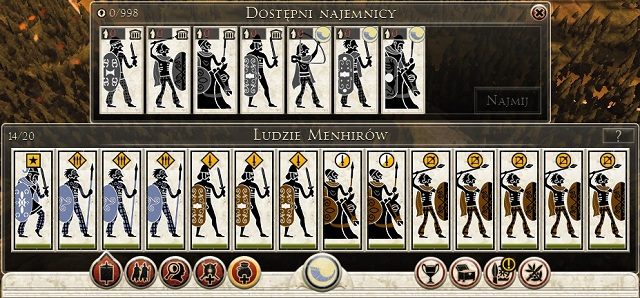Najemników rekrutujemy tuż przed bitwą i zwalniamy ze służby zaraz po zakończeniu starcia. - Armia | Porady ogólne Rome II - Cezar w Galii - Total War: Rome II - Cezar w Galii - poradnik do gry