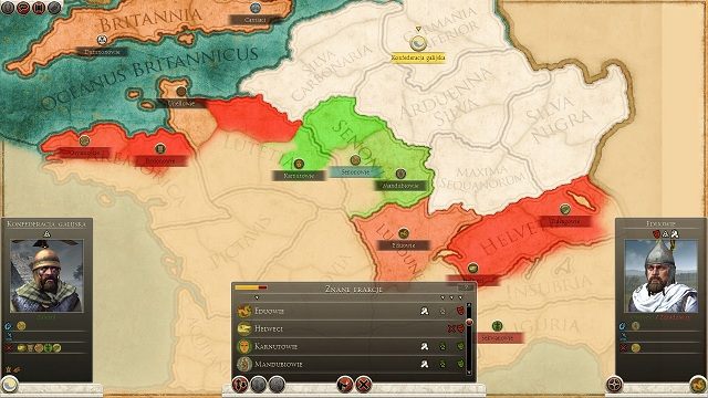 Praktycznie cała Galia jest już przeciwko nam. Nieliczni sojusznicy niedługo wbiją nam nóż w plecy. - Dyplomacja | Porady ogólne Rome II - Cezar w Galii - Total War: Rome II - Cezar w Galii - poradnik do gry