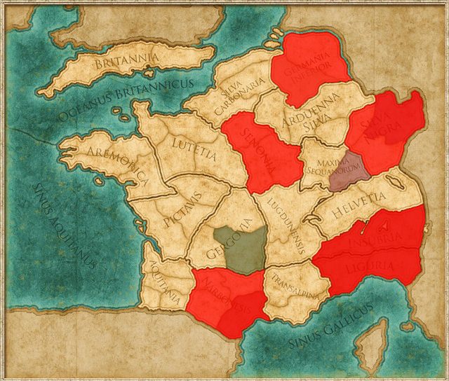 1 - Warunki zwycięstwa i pierwsze kroki | Frakcje - Swebowie - Total War: Rome II - Cezar w Galii - poradnik do gry