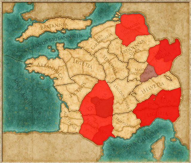 1 - Warunki zwycięstwa i pierwsze kroki | Frakcje - Nerwiowie - Total War: Rome II - Cezar w Galii - poradnik do gry