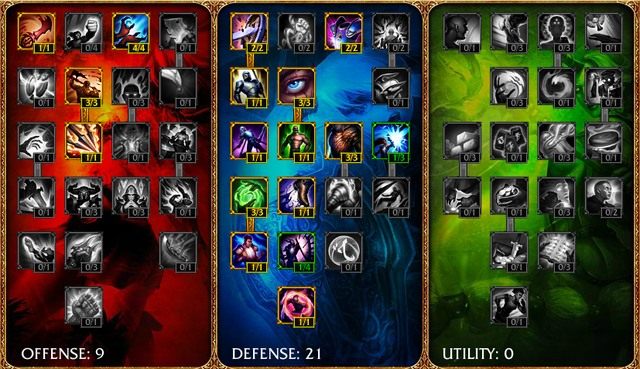 Powinniśmy wybrać specjalizacje, które zwiększą naszą wytrzymałość oraz ułatwią funkcjonowanie na topie - Specjalizacje/Masteries | Shen | League of Legends - League of Legends - poradnik do gry