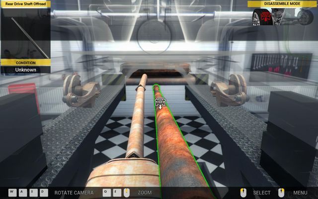 Na wale napędowym nie brak korozji. - Zlecenie nr 2 - Bolthorn Wanderer - DLC - 4x4 Cars - Car Mechanic Simulator 2014 - poradnik do gry