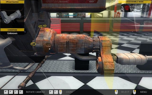 Skrzynia biegów w nieciekawym stanie... - Zlecenie nr 4 - Bolthorn Wanderer - DLC - 4x4 Cars - Car Mechanic Simulator 2014 - poradnik do gry