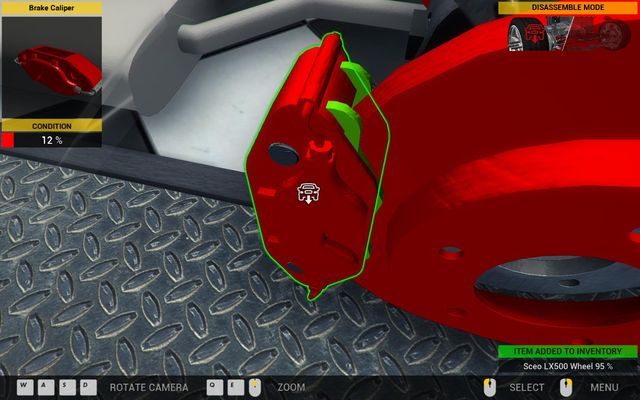 Bez hamulców trudno o płynną jazdę. - Zlecenie nr 12 - Sceo LC500 - DLC - 4x4 Cars - Car Mechanic Simulator 2014 - poradnik do gry