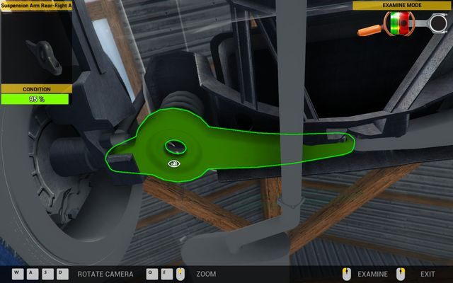 Badanie stanu elementów pojazdu to żmudna, lecz konieczna praca. - Testowanie części - Podstawy rozgrywki - Car Mechanic Simulator 2014 - poradnik do gry