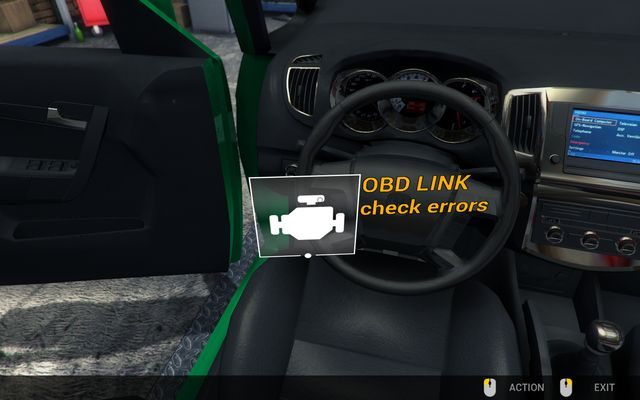 Test komputera pokładowego to jedna z najprostszych i najprzyjemniejszych czynności. - Zlecenie nr 4 - Zlecenia - Pierwszy garaż - Car Mechanic Simulator 2014 - poradnik do gry