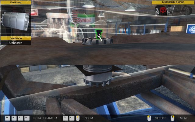 Pompę paliwową znajdziesz na wierzchu baku. - Zlecenie nr 10 - Zlecenia - Pierwszy garaż - Car Mechanic Simulator 2014 - poradnik do gry