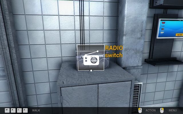 ...zaś tuż obok niego ustawiono radio - Drugi garaż - Spacery po garażach - Car Mechanic Simulator 2014 - poradnik do gry