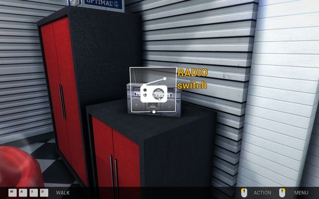 I na koniec radio, dzięki któremu możesz wyłączyć lub włączyć muzykę - Trzeci garaż - Spacery po garażach - Car Mechanic Simulator 2014 - poradnik do gry