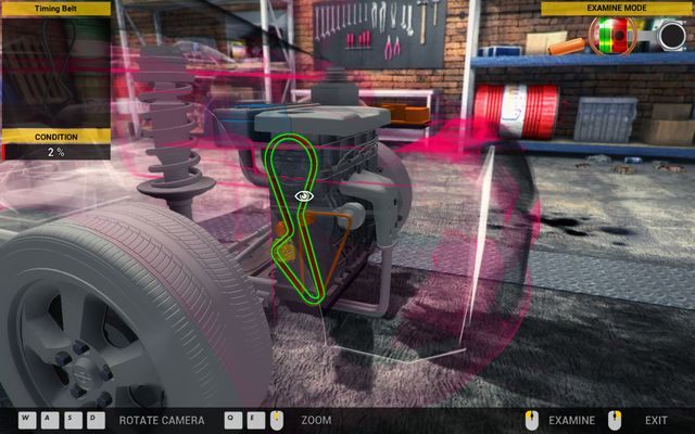 Sprawny pasek rozrządu to gwarancja dobrze działającego pojazdu. - Zlecenie nr 15 - Genesis Town - Zlecenia - Pierwszy garaż - Car Mechanic Simulator 2014 - poradnik do gry