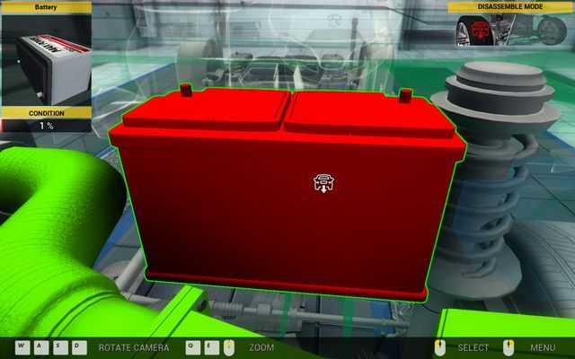 Bez akumulatora daleko nie da się dojechać... - Zlecenie nr 30 - Aisan Cougar - Zlecenia - Drugi garaż - Car Mechanic Simulator 2014 - poradnik do gry