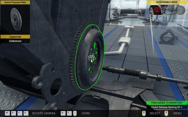 Elementy sprzęgła to trudno dostępne części. - Zlecenie nr 38 - Olsen Grand - Zlecenia - Drugi garaż - Car Mechanic Simulator 2014 - poradnik do gry
