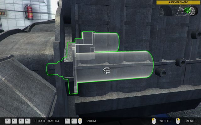 Rozrzusznik znajduje się tuż obok skrzyni biegów. - Zlecenie nr 42 - Vulcan Family - Zlecenia - Drugi garaż - Car Mechanic Simulator 2014 - poradnik do gry