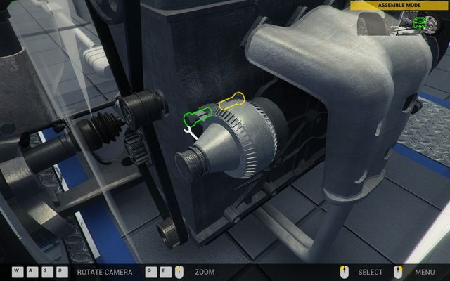 Do alternatora możesz dostać się po częściowym demontażu rozrządu. - Zlecenie nr 42 - Vulcan Family - Zlecenia - Drugi garaż - Car Mechanic Simulator 2014 - poradnik do gry