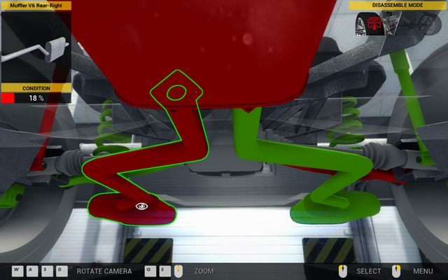 Pojazdy V6 posiadają dwa tłumiki. - Zlecenie nr 53 - Grand Olsen - Zlecenia - Trzeci garaż - Car Mechanic Simulator 2014 - poradnik do gry