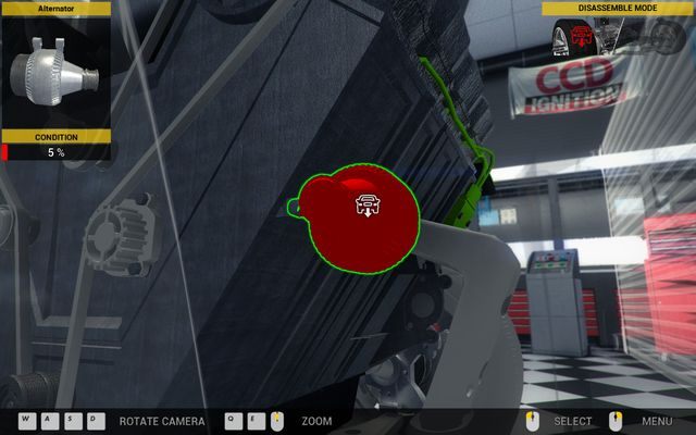 Sprawny alternator to podstawa poprawnego działania układu rozrządu. - Zlecenie nr 59 - Olsen Grand - Zlecenia - Trzeci garaż - Car Mechanic Simulator 2014 - poradnik do gry