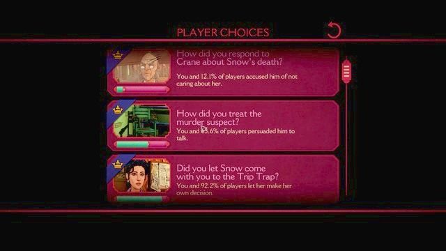 Ważne wybory - Ważne wybory | Epizod 2 - Smoke and Mirrors | The Wolf Among Us - The Wolf Among Us - sezon 1 - poradnik do gry