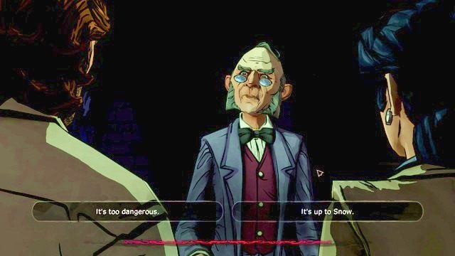 Ważny wybór - Ważne wybory | Epizod 2 - Smoke and Mirrors | The Wolf Among Us - The Wolf Among Us - sezon 1 - poradnik do gry