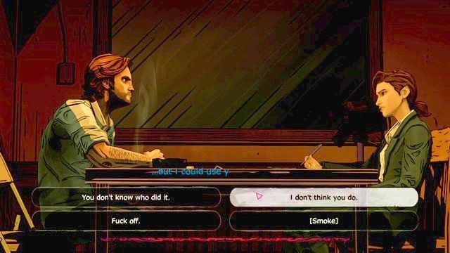 Przesłuchanie - Grief | Epizod 2 - Smoke and Mirrors | The Wolf Among Us - The Wolf Among Us - sezon 1 - poradnik do gry