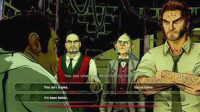 Tym razem to my przesłuchujemy - Wrath | Epizod 2 - Smoke and Mirrors | The Wolf Among Us - The Wolf Among Us - sezon 1 - poradnik do gry