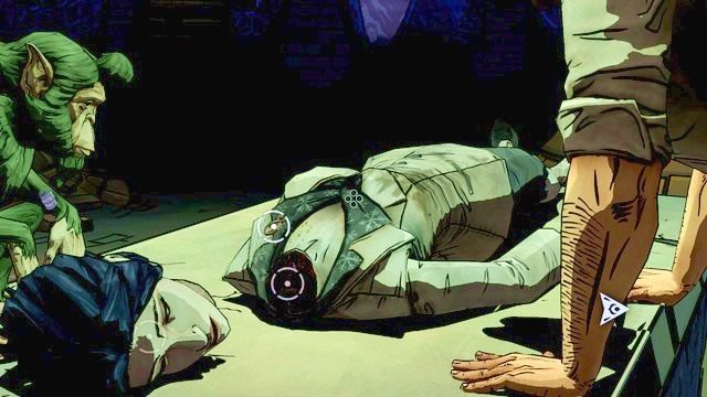 Oglądamy ciało zamordowanej - Blood | Epizod 2 - Smoke and Mirrors | The Wolf Among Us - The Wolf Among Us - sezon 1 - poradnik do gry