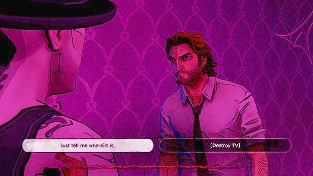 Perswazja czy zastraszenie - Skin | Epizod 2 - Smoke and Mirrors | The Wolf Among Us - The Wolf Among Us - sezon 1 - poradnik do gry