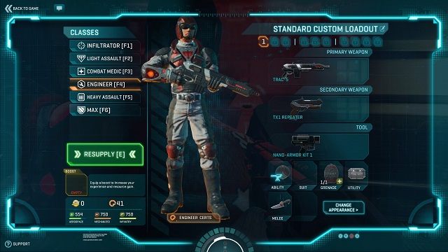Obawiam się, że ten sprzęt jest już doszczętnie zużyty... - Engineer | Klasy postaci | PlanetSide 2 - PlanetSide 2 - poradnik do gry