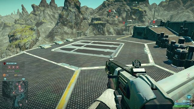 Taki tam punkt załadunku. Nic ciekawego. - Obiekty na mapie | Terytoria i ich zdobywanie | PlanetSide 2 - PlanetSide 2 - poradnik do gry