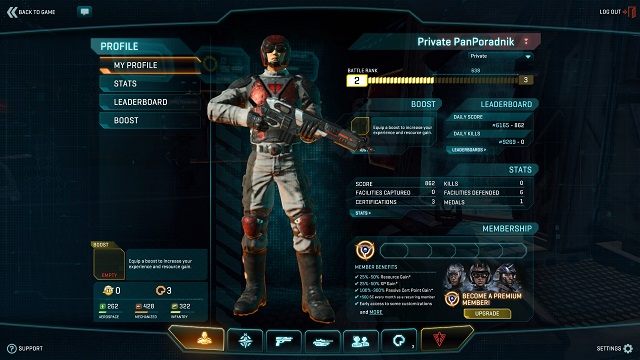 Nie ma to jak porządna wizytówka. - Profil gracza | Postać oraz jej rozwój | PlanetSide 2 - PlanetSide 2 - poradnik do gry