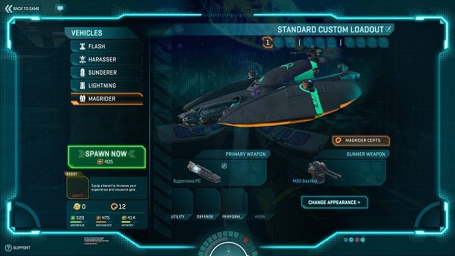 Lewitacja to moja specjalność. - Specjalne pojazdy i samoloty frakcji | Środki transportu | PlanetSide 2 - PlanetSide 2 - poradnik do gry