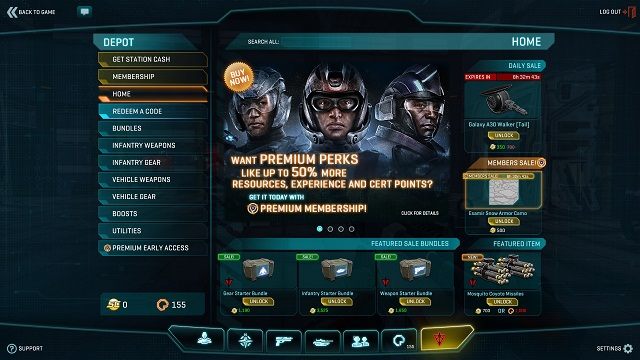 Taki duży wybór, że aż nie mogę się zdecydować : / - Mikropłatności | Podstawowe informacje | PlanetSide 2 - PlanetSide 2 - poradnik do gry