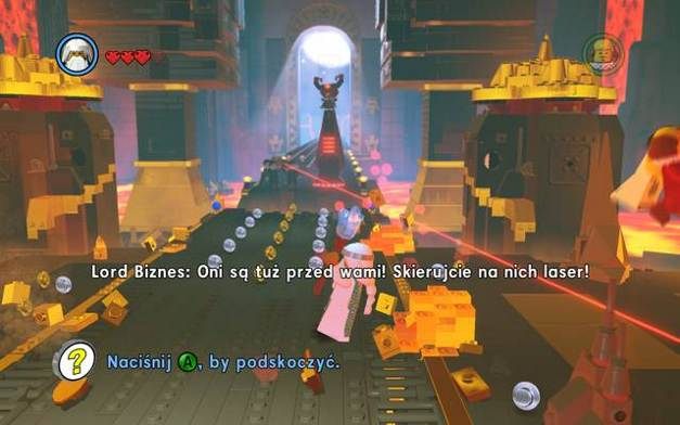 Laser ma ograniczony zasięg, możesz schować się za obiektami - Przepowiednia | Wątek fabularny w LEGO Przygoda gra wideo - LEGO Przygoda gra wideo - poradnik do gry