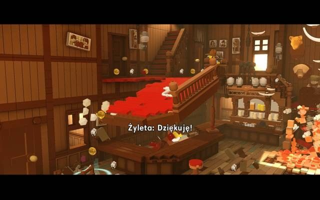 Zniszcz filar przy barze - Wąwóz Płaskrzaków | Wątek fabularny w LEGO Przygoda gra wideo - LEGO Przygoda gra wideo - poradnik do gry