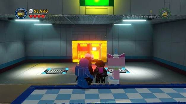 Przedostań się przez złote drzwi - Serwus, tu serwis | Wątek fabularny w LEGO Przygoda gra wideo - LEGO Przygoda gra wideo - poradnik do gry