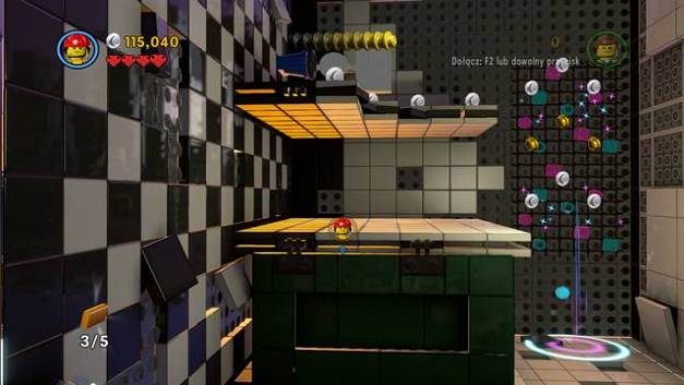 Zbierz ukryty stronę instrukcji w kabinie - Powrót z rzeczywistości | Wątek fabularny w LEGO Przygoda gra wideo - LEGO Przygoda gra wideo - poradnik do gry