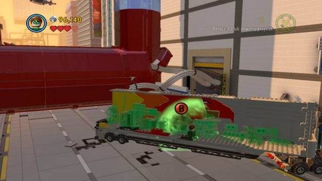 Green Lantern może posługiwać się zielonymi klockami - Powrót z rzeczywistości | Wątek fabularny w LEGO Przygoda gra wideo - LEGO Przygoda gra wideo - poradnik do gry